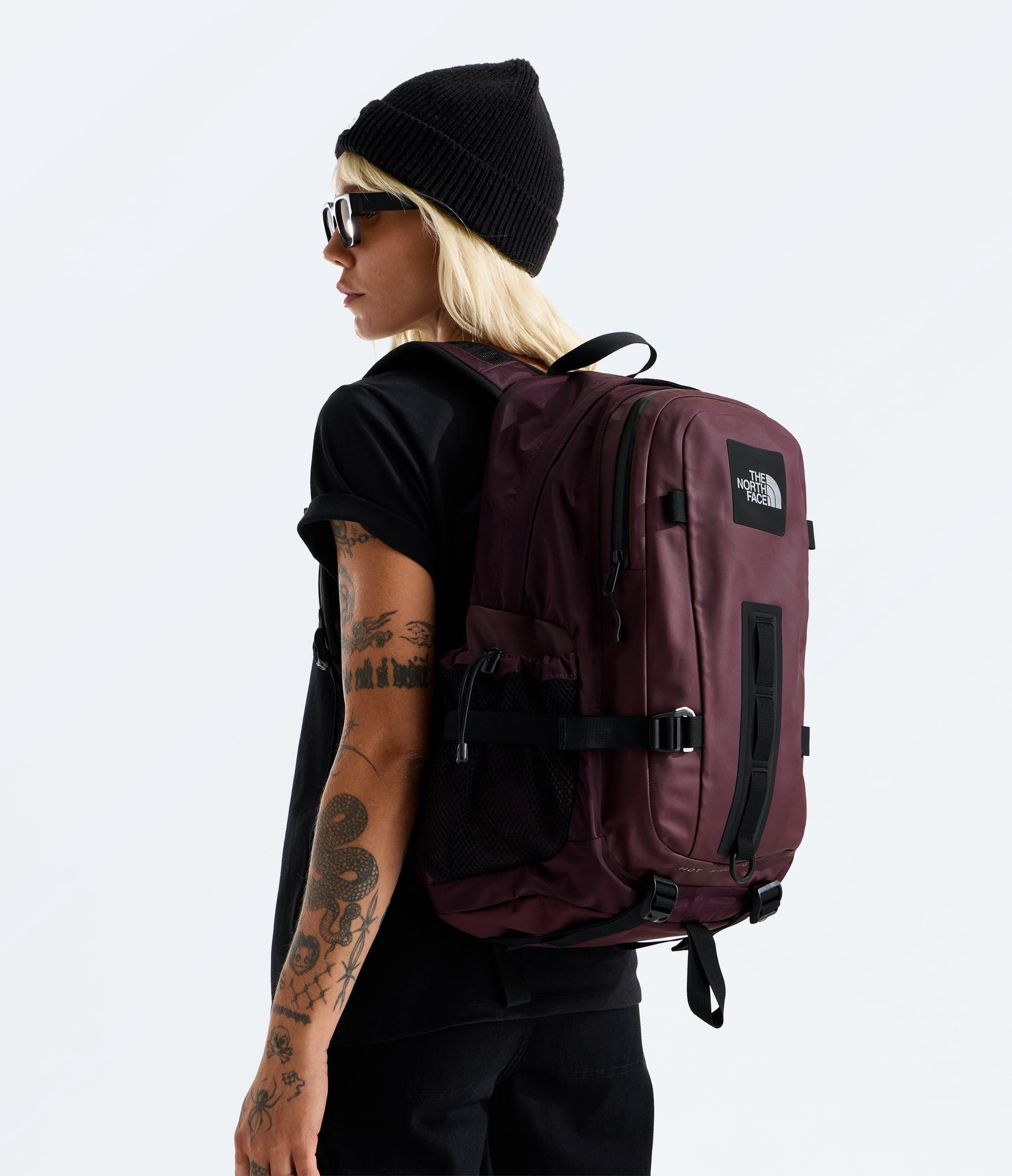 Hot Shot Base Camp Backpack TNF MODELBACK