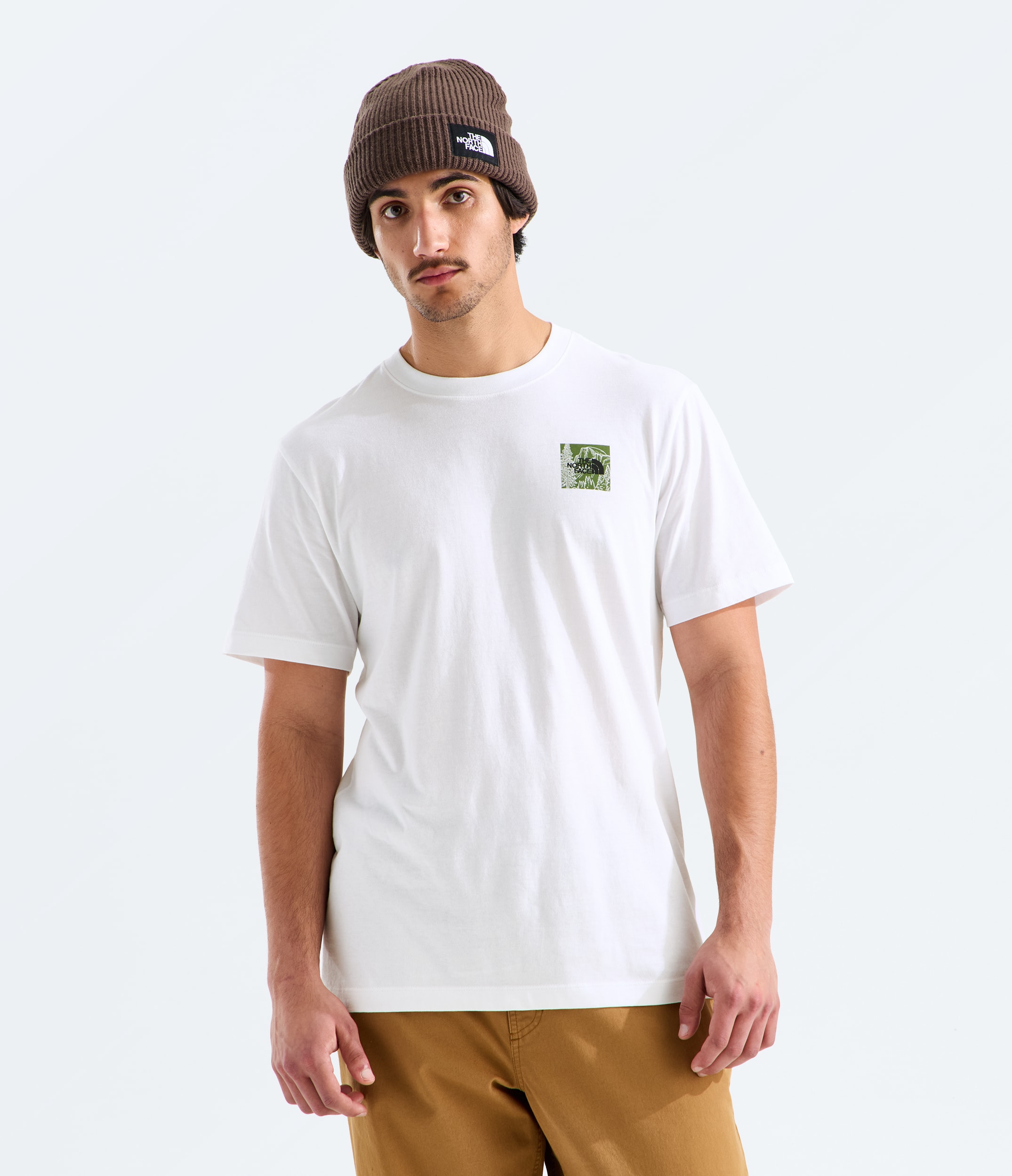 Mens Monte Reg ShortSleeve TeeGraphic TNF BACK