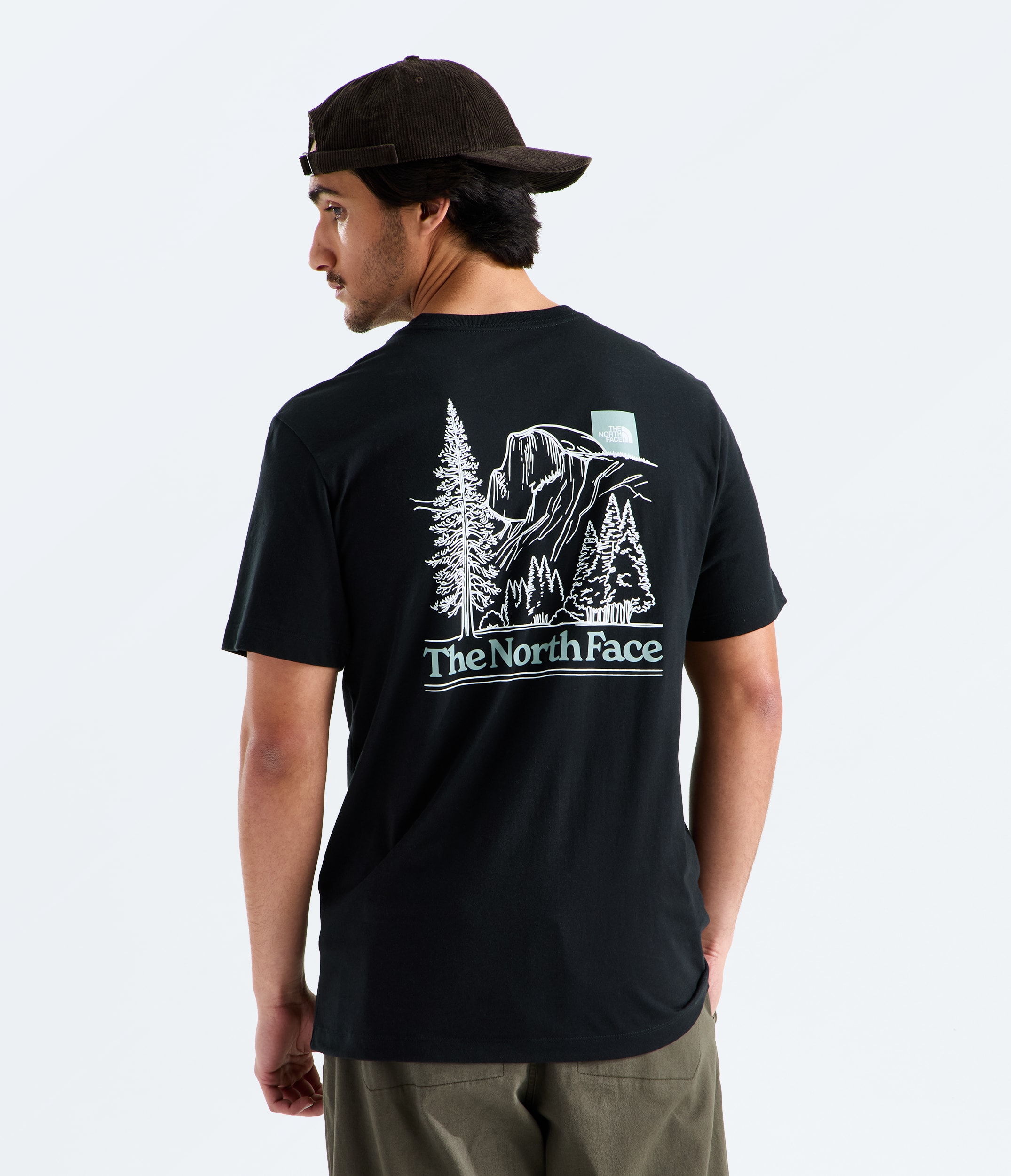Mens Monte Reg ShortSleeve TeeGraphic TNF HERO