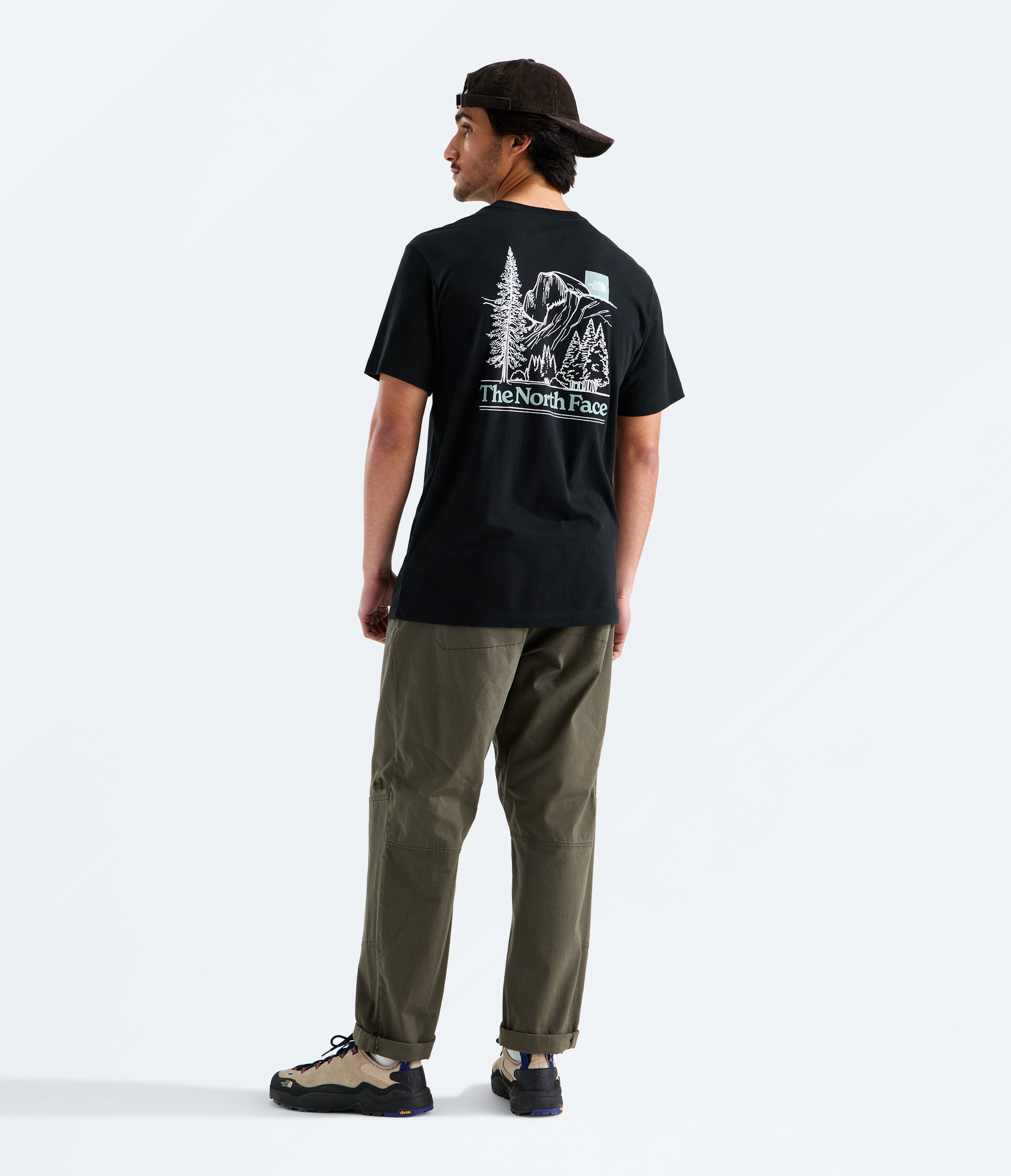 Mens Monte Reg ShortSleeve TeeGraphic TNF HERO2