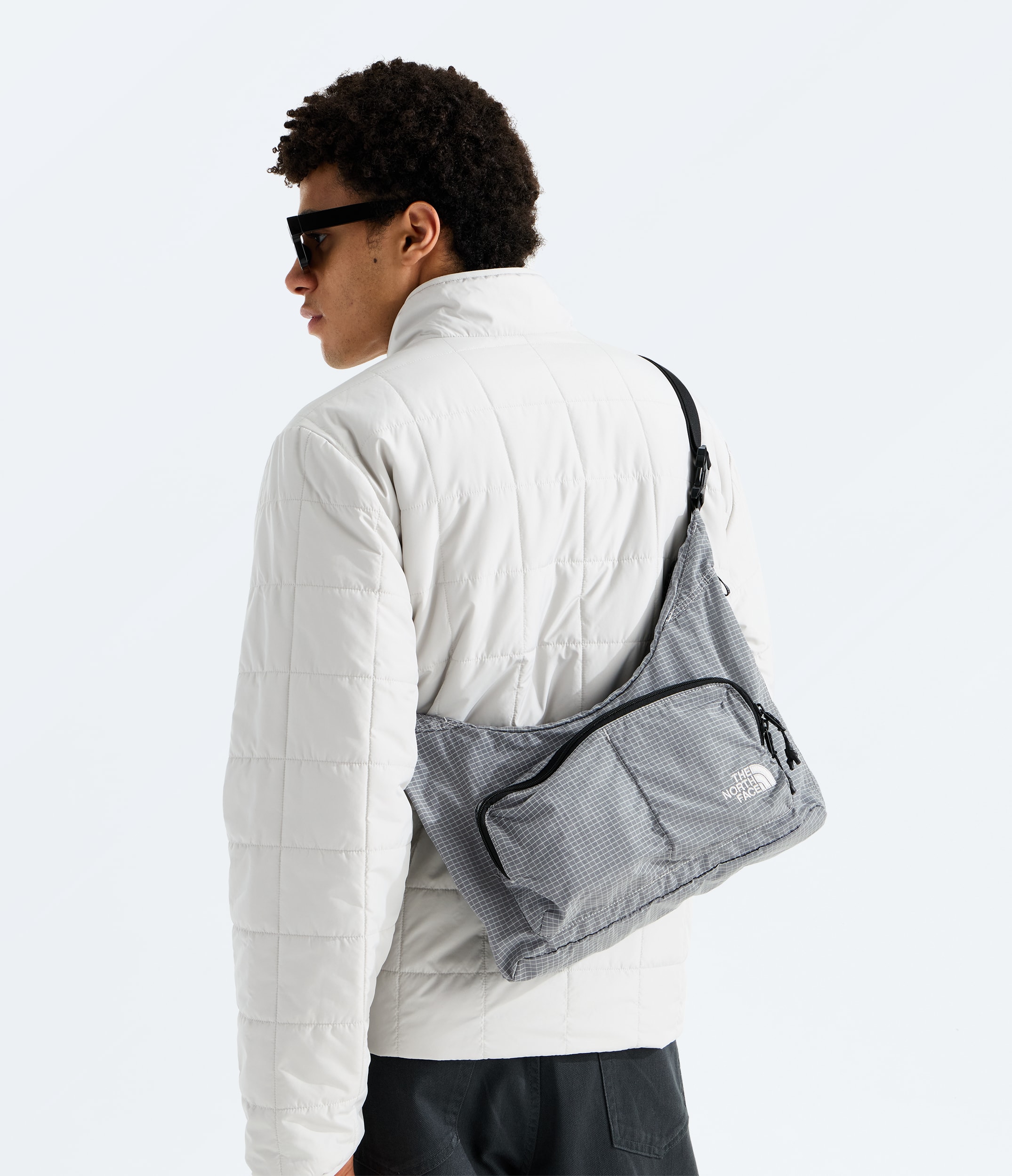 Never Stop Crossbody TNF MODELBACK