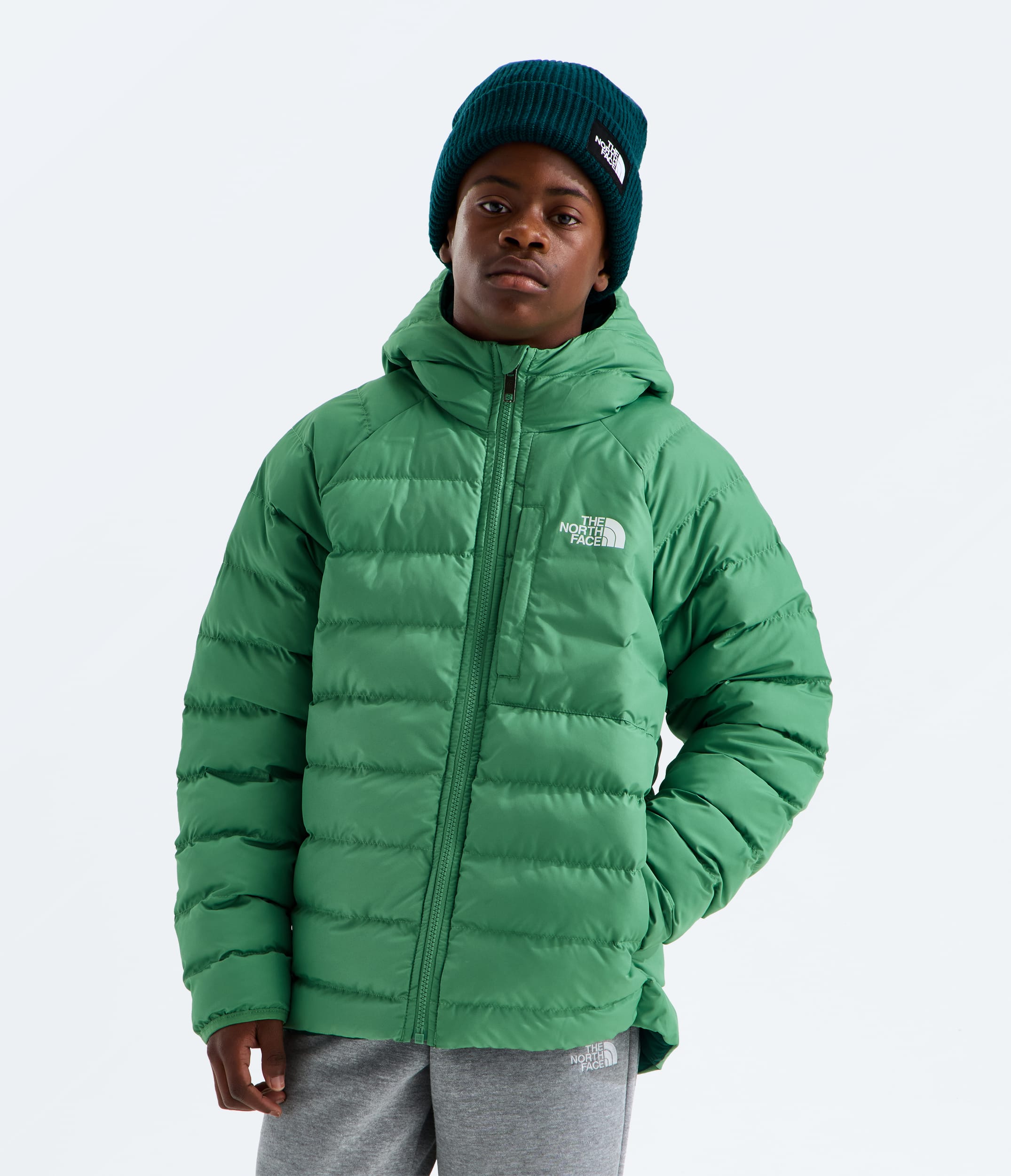 Boys Reversible Perrito Hooded Jacket TNF Main