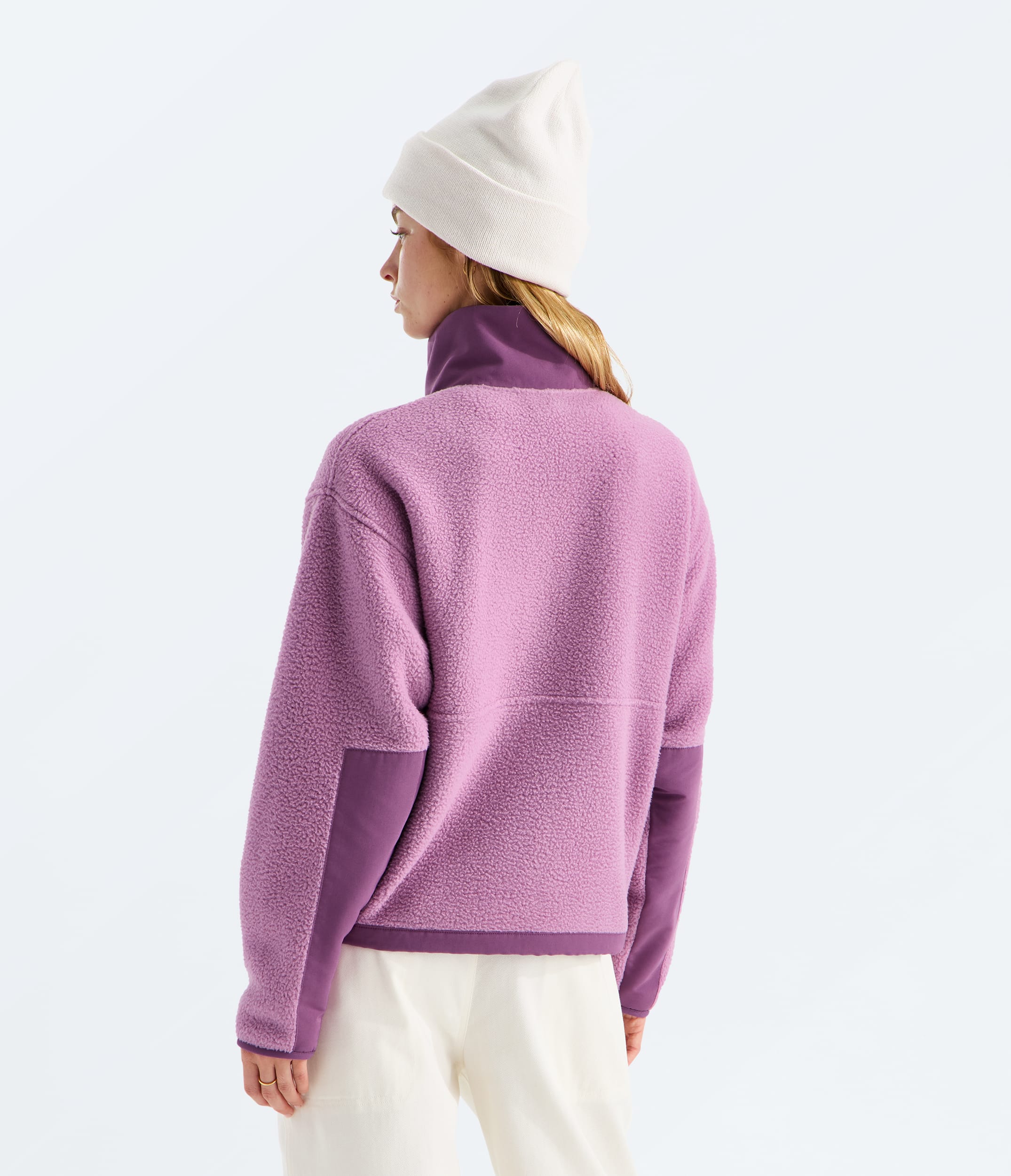 Womens Yumiori Off Peak FullZip Jacket TNF BACK