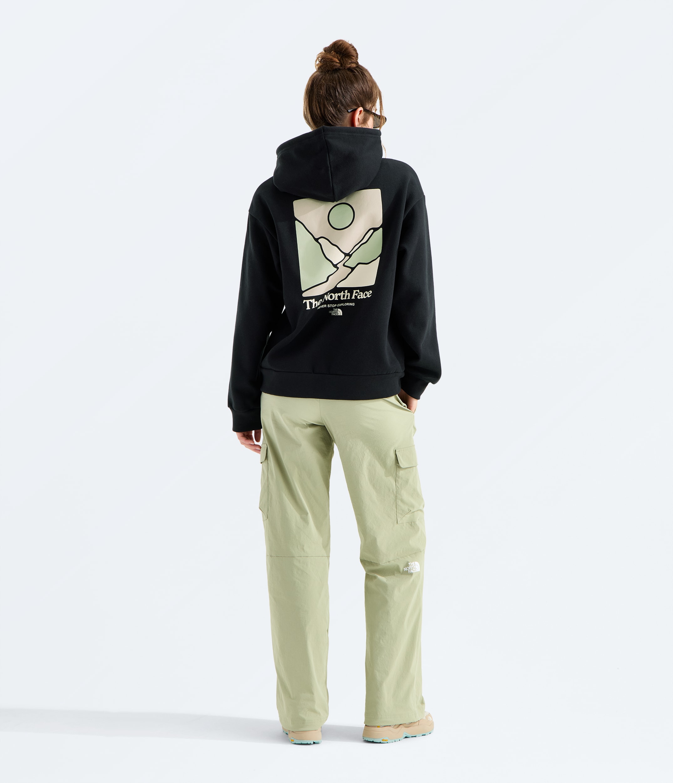 Womens Evolution Monte Oversize Hoodie TNF HERO2