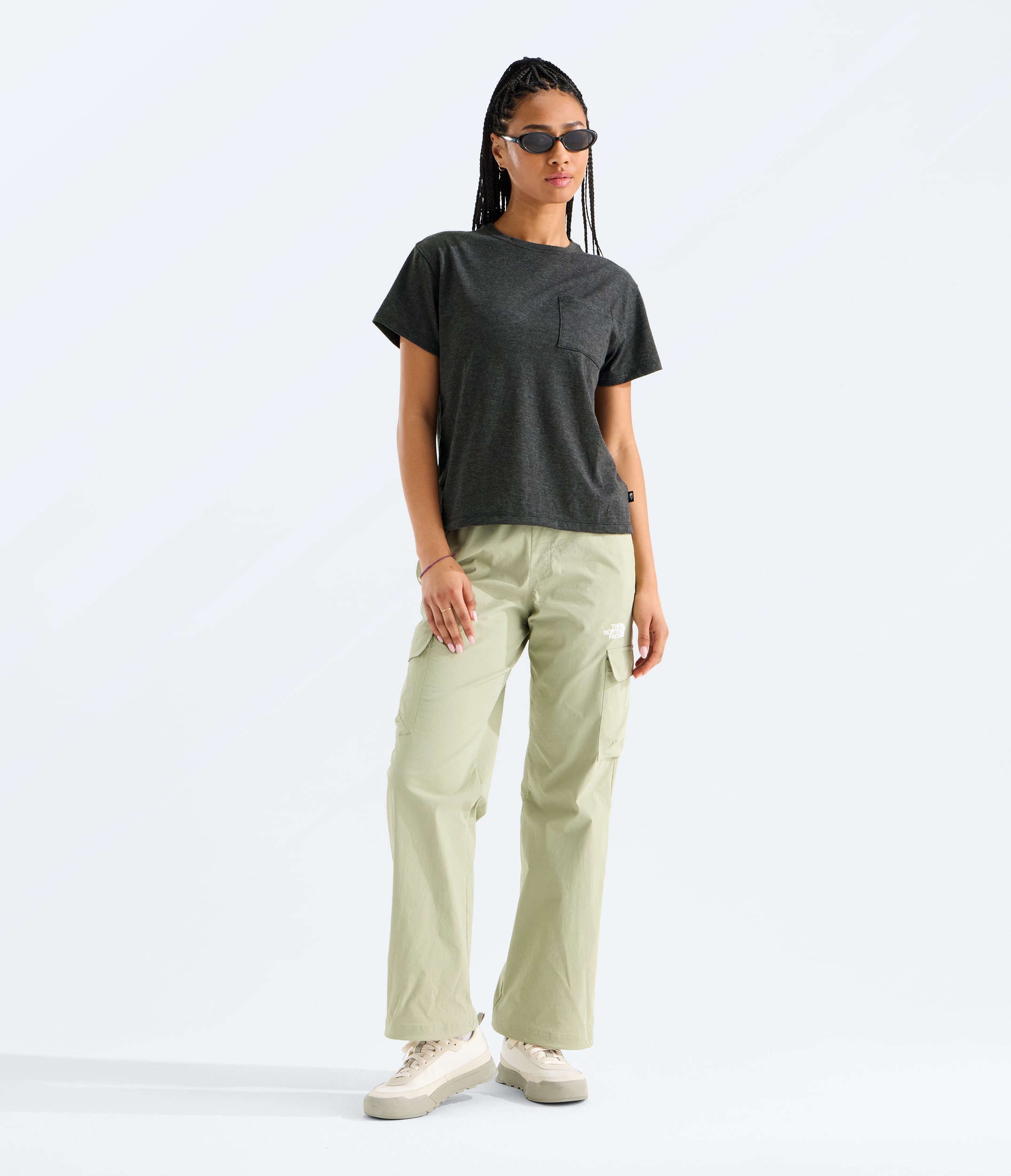 Womens TriBlend ShortSleeve Pocket Tee TNF HERO2