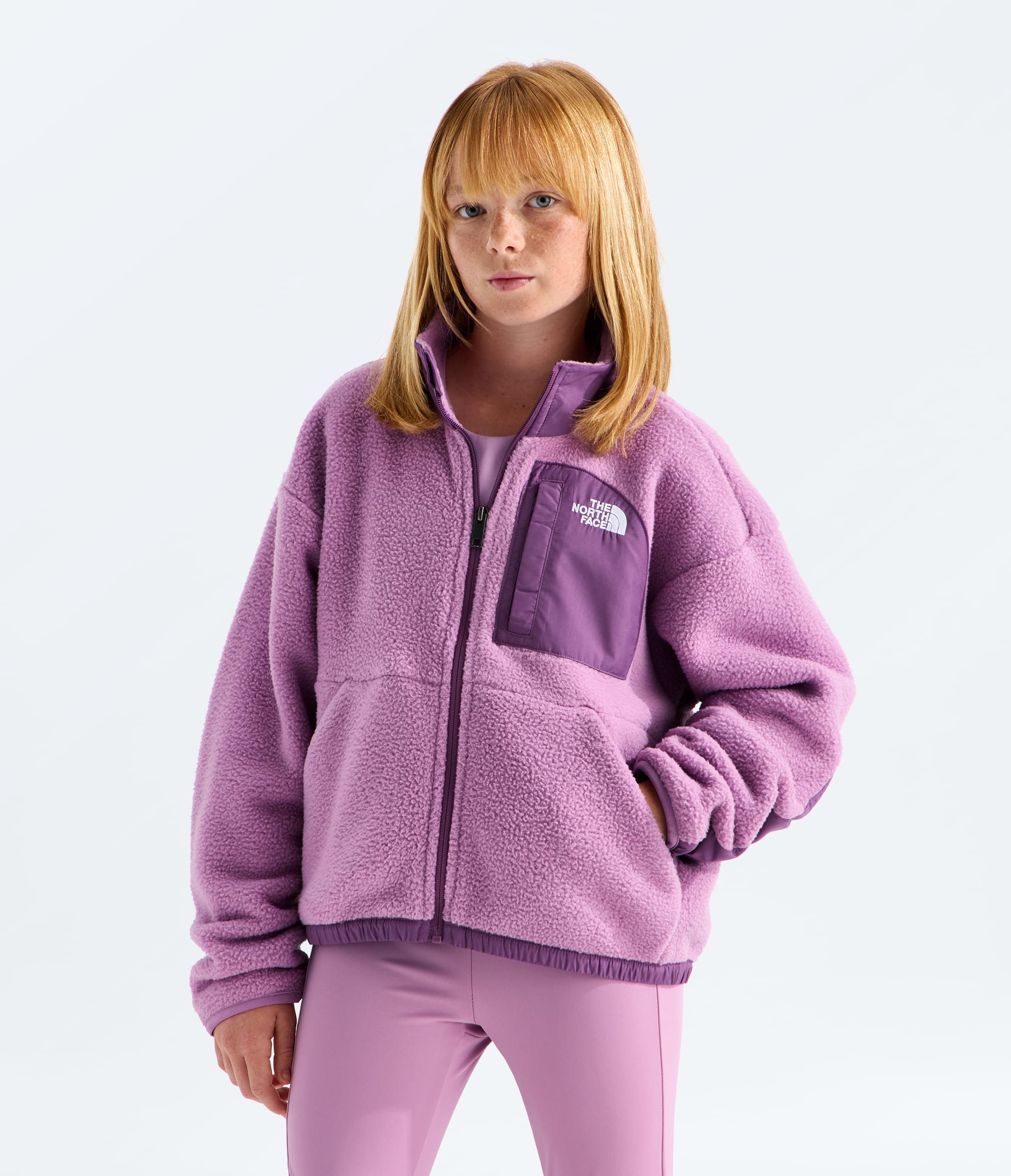 Girls Yumiori Off Peak FullZip Jacket TNF Main