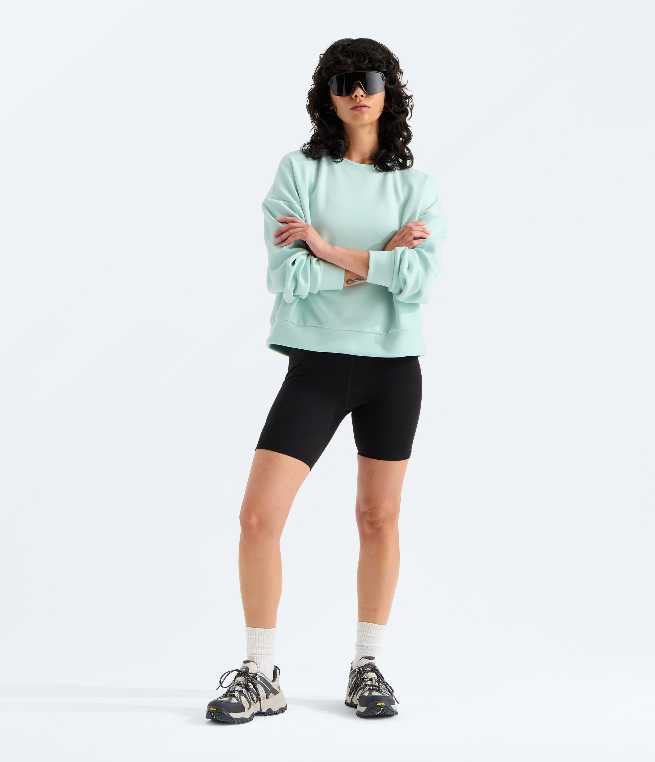 Chandail ras du cou Jaida pour femmes TNF HERO2