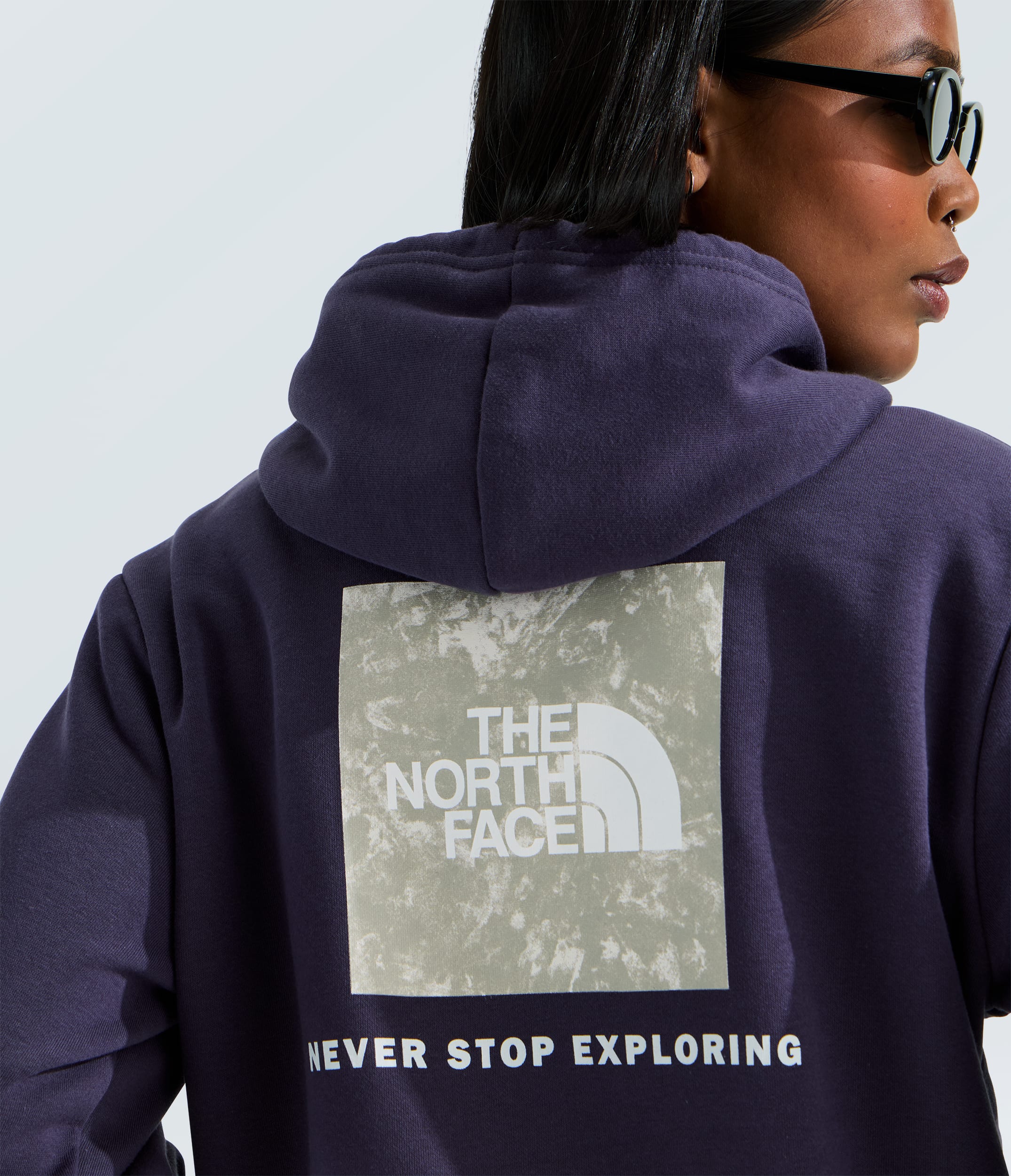 Womens Glacier Drift Regular Hoodie TNF HERO2