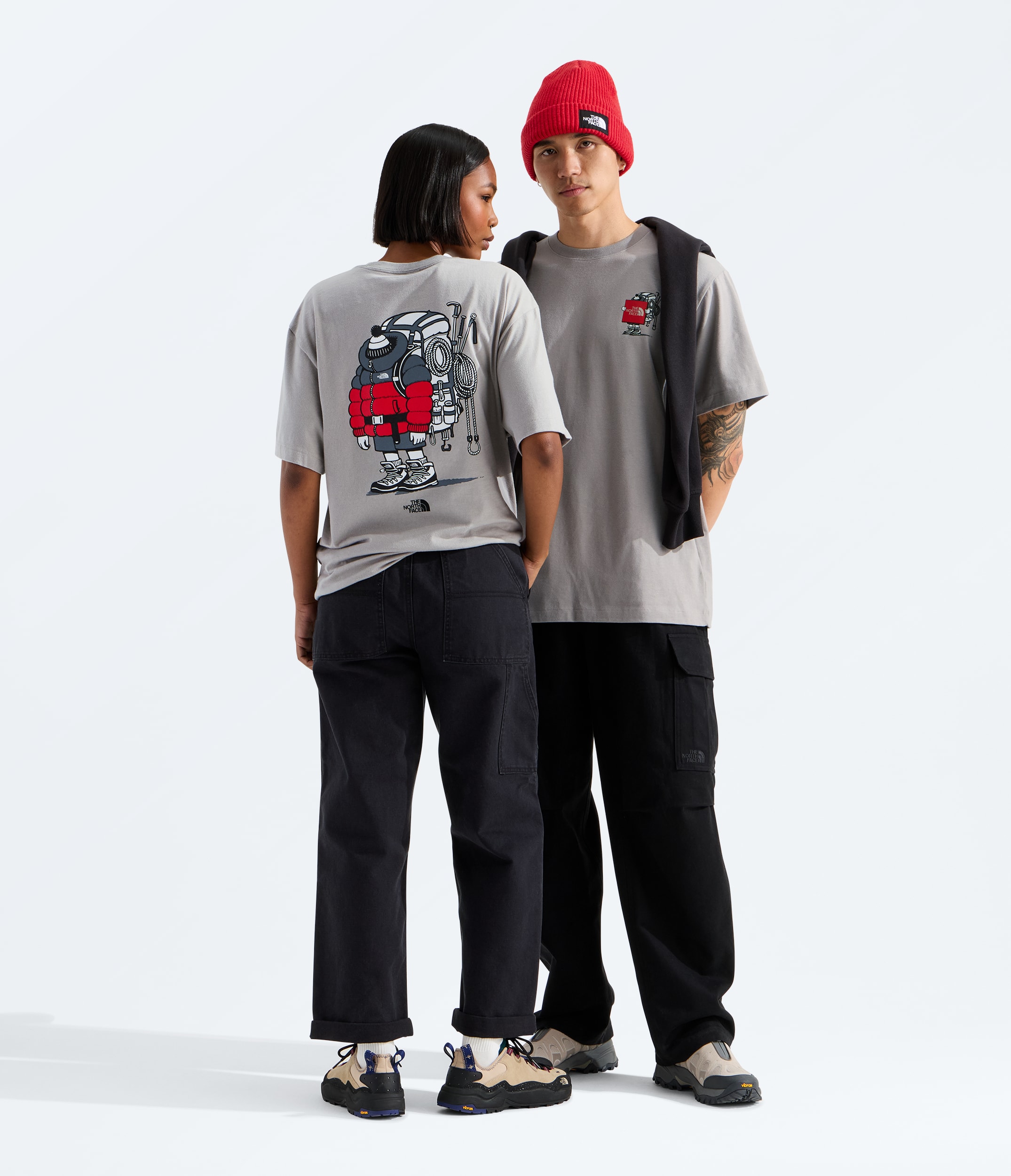 Unisex Gear Up Get Out Relaxed ShortSleeve TeeGraphic TNF Main