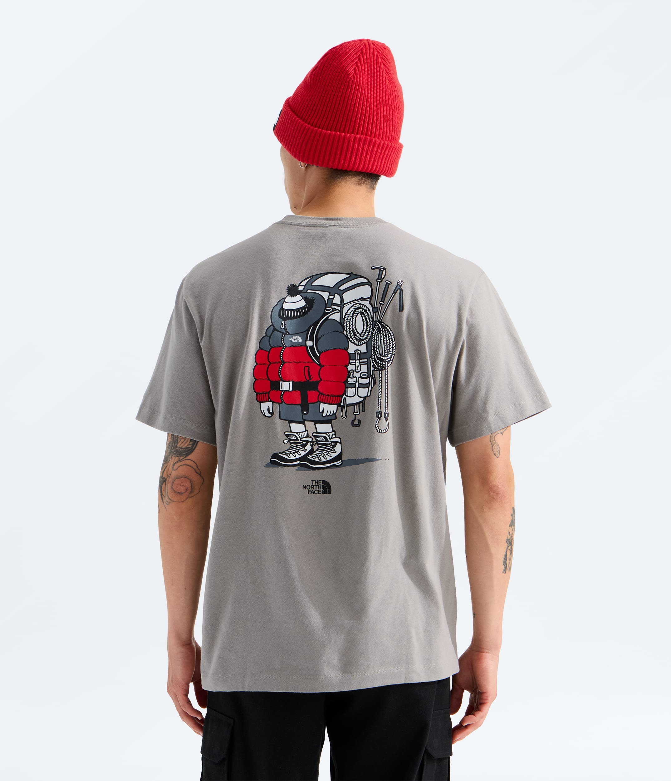 Unisex Gear Up Get Out Relaxed ShortSleeve TeeGraphic TNF HERO2