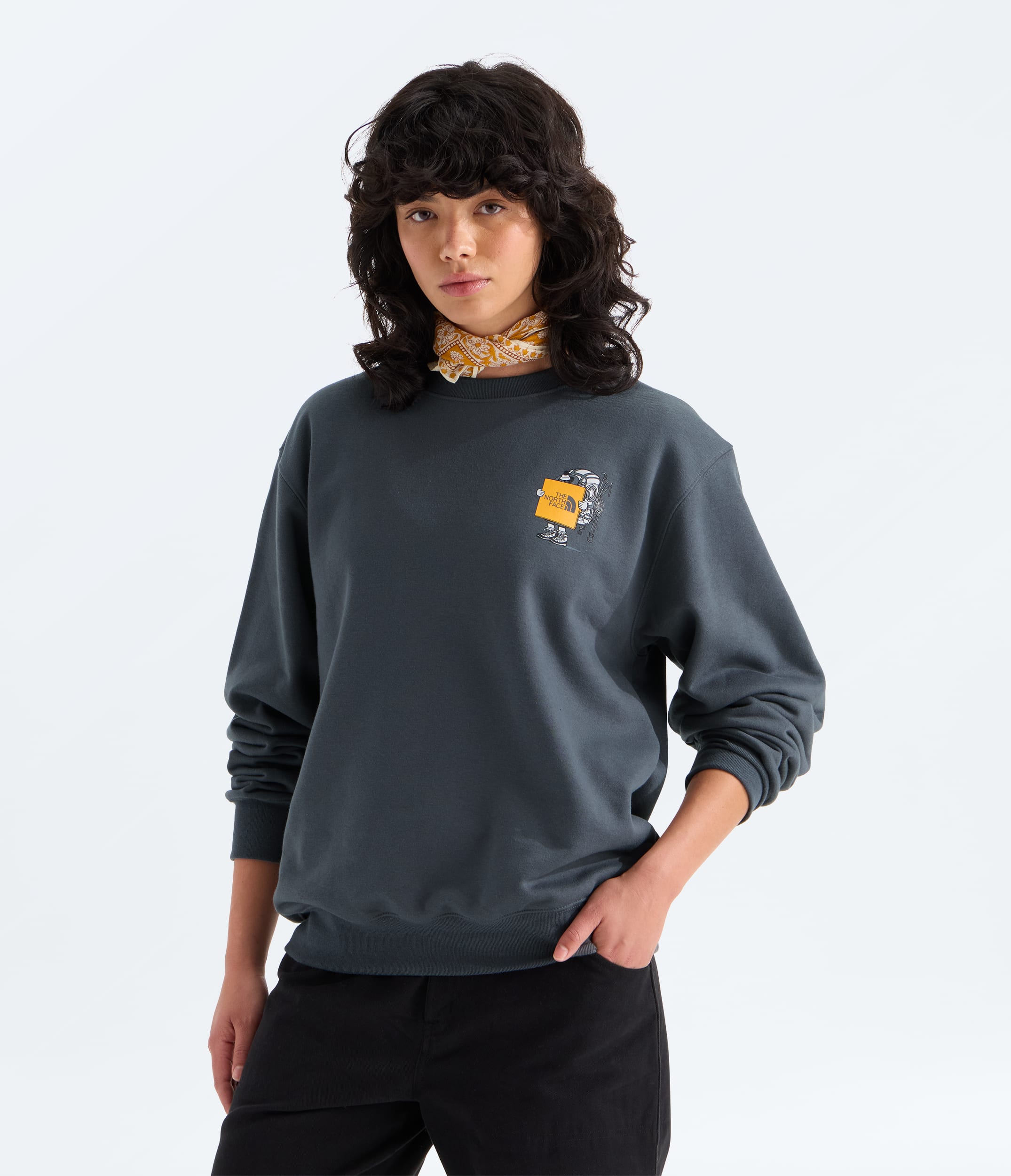 Unisex Gear Up Get Out Relaxed CrewGraphic TNF HERO3