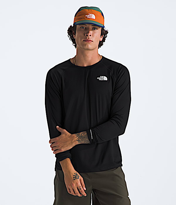 ☆THE NORTH FACE☆ Men's NSE Long Sleeve T-ShirtBLACK The North Face Long-Sleeve Box NSE T-Shirt - Men's - Als.com