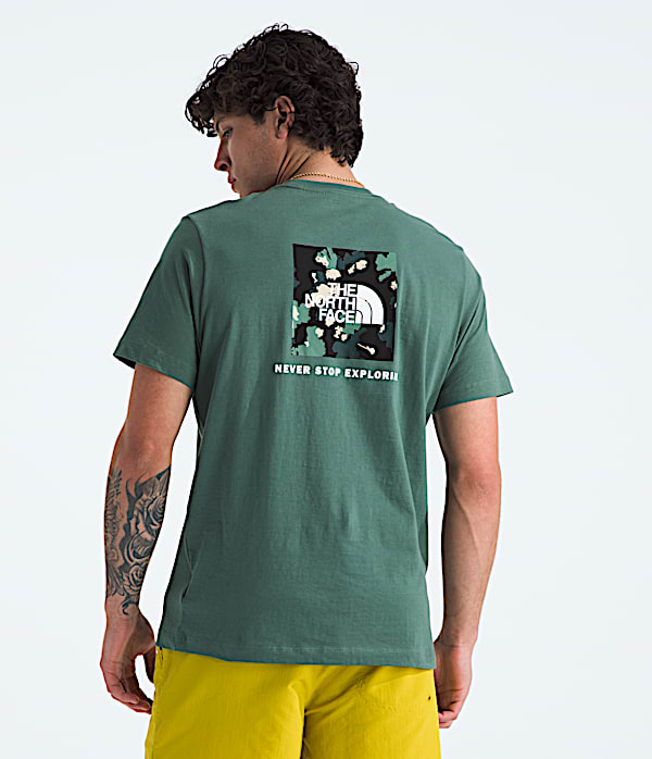 【THE NORTH FACE】TNF CORE L/S R/TEE★NT7TL70A Men's Short-Sleeve Core TNF™ Flower Box NSE Tee | The North Face