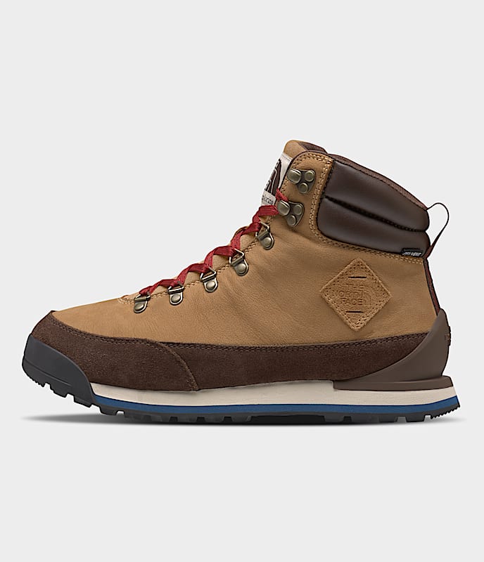 Mens BackToBerkeley IV Leather Waterproof Boots TNF HERO