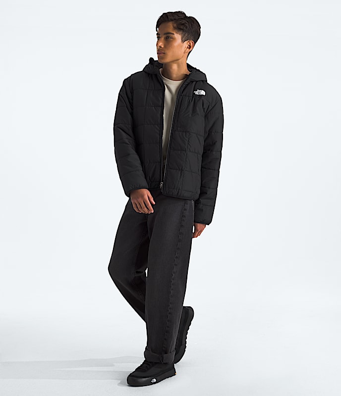 Boys’ Reversible Shasta Full-Zip Hooded Jacket