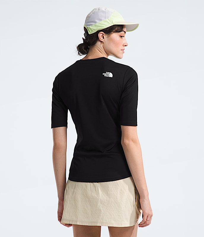Womens LIGHTRANGE Shadow ShortSleeve  TNF BACK