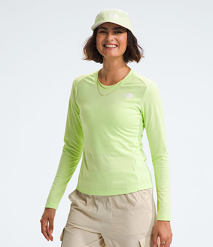 Womens LIGHTRANGE Shadow LongSleeve TNF MODEL34