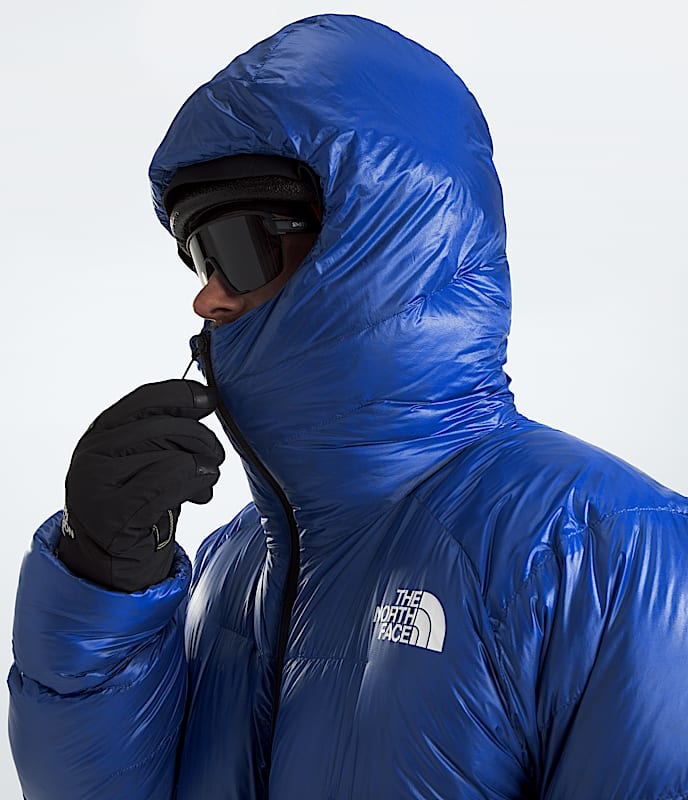 Parka en duvet Pumori Summit Series pour hommes TNF MODELHOOD2