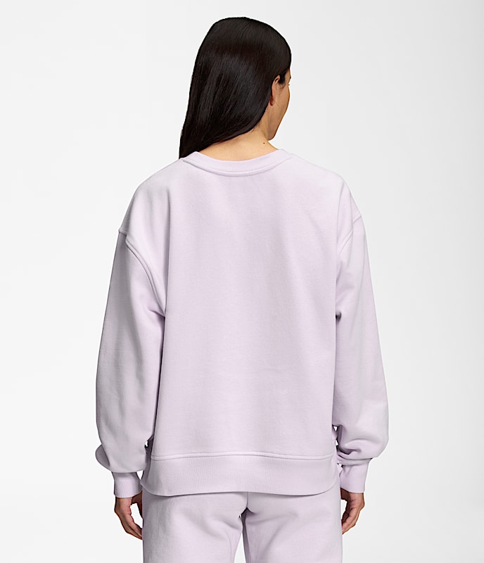 Womens City Standard Crew TNF BACK