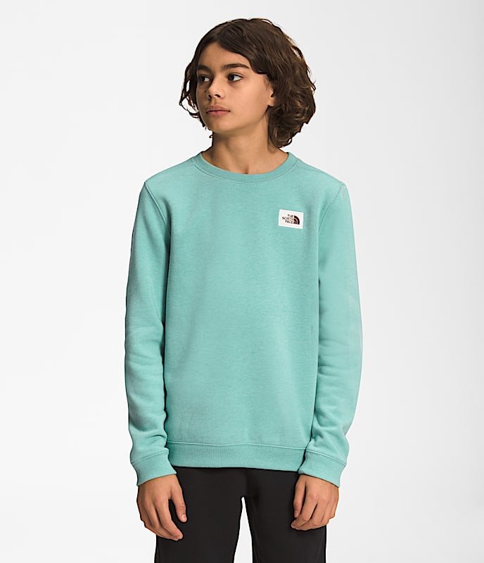 Boys  Girls Heritage Patch Crew TNF Main