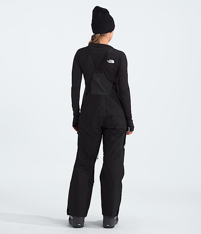 Womens Summit Series Verbier GORETEX Bibs TNF BACK