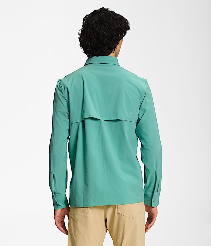 Mens Sniktau LongSleeve Sun Shirt TNF BACK