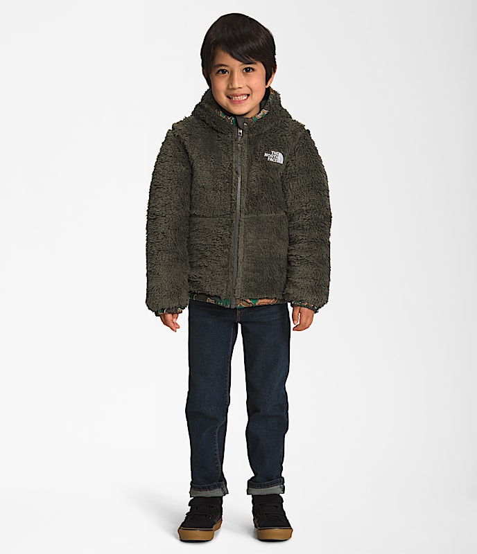 Kids Reversible Mount Chimbo FullZip Hooded Jacket TNF ALT1