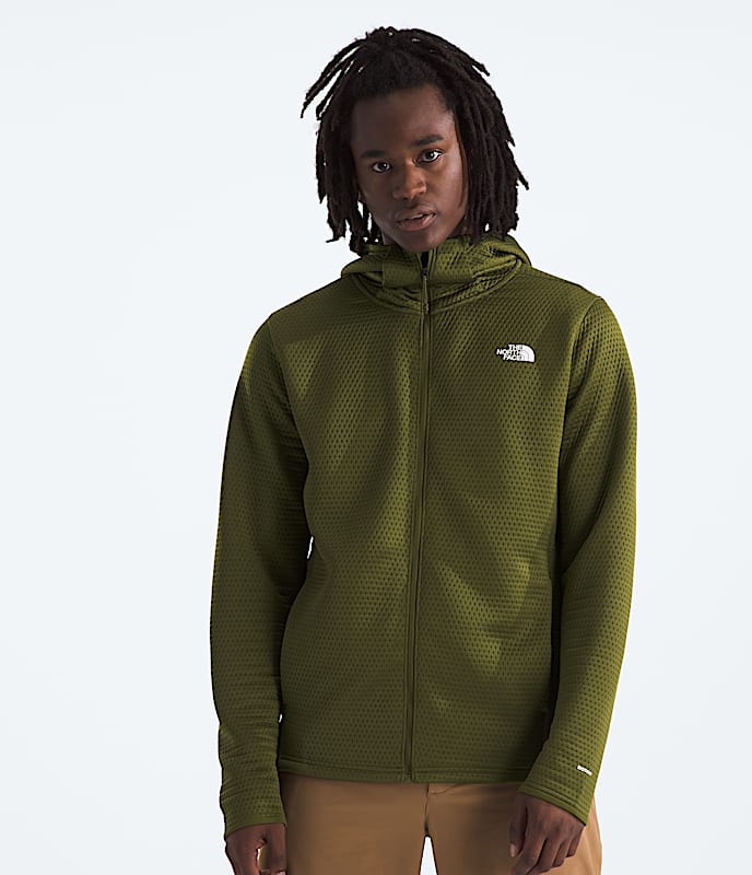 Chandail  capuche  fermeture clair intgrale DotKnit Thermal pour hommes TNF HERO