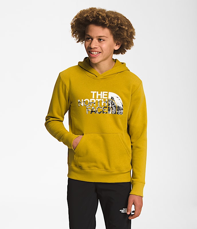 Boys Camp Fleece Pullover Hoodie TNF Main
