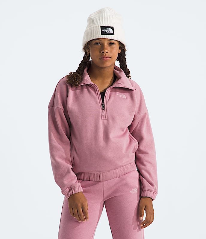 Girls Camp Fleece Zip TNF HERO