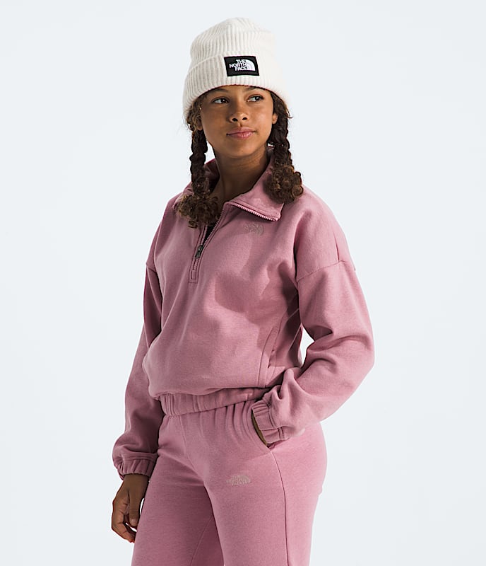 Girls Camp Fleece Zip TNF MODEL34