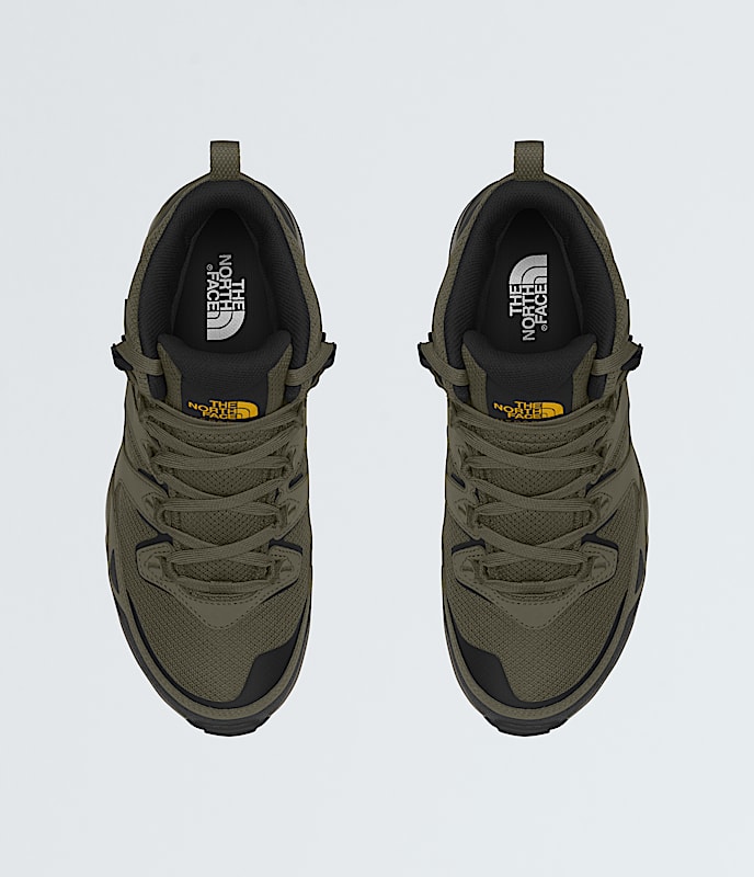 Bottes impermables Hedgehog 3 pour hommes TNF Nouveau Vert TaupeTNF Noir DETAILINSTEP