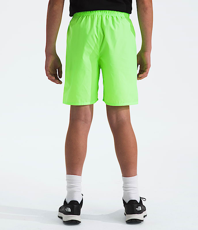 Boys Never Stop Woven Shorts TNF BACK