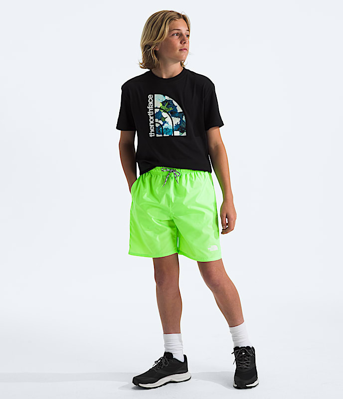 Boys Never Stop Woven Shorts TNF HERO2