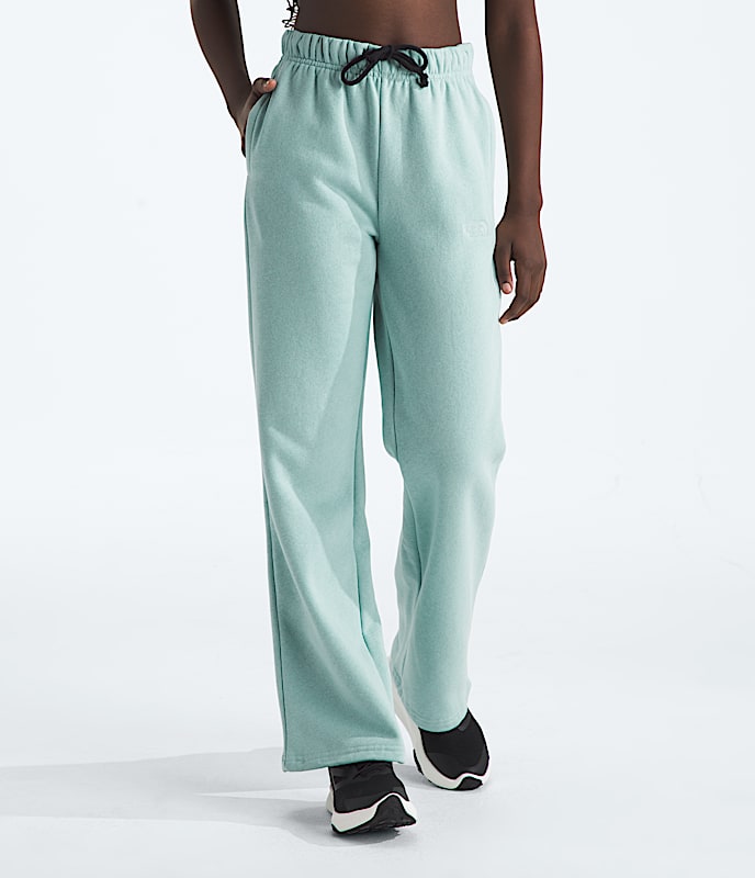 Girls Camp Fleece Wide Leg Pants TNF Main