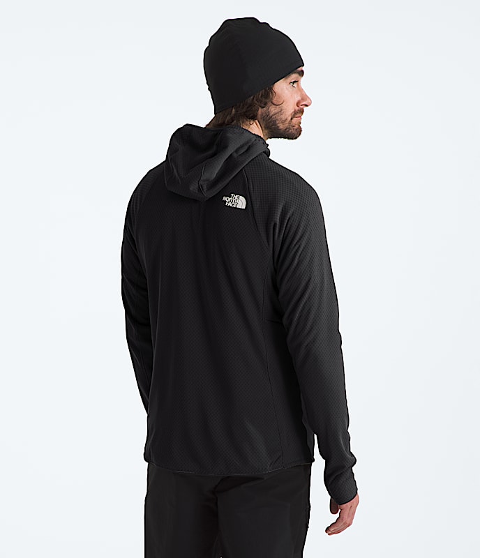 Mens Summit Series FUTUREFLEECE FullZip Hoodie TNF BACK