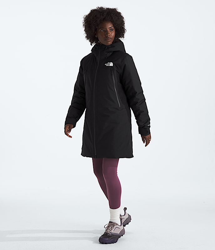 Womens TNF  Range Down Parka TNF MODEL34