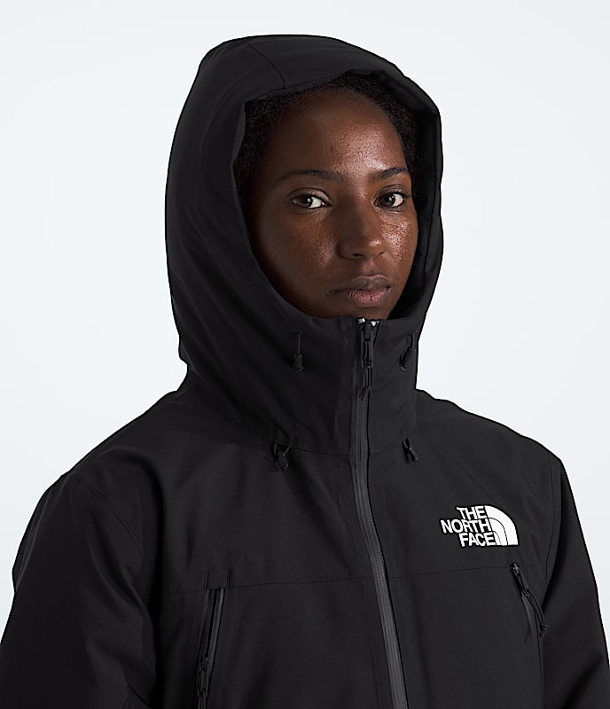 Womens TNF  Range Down Parka TNF MODELHOOD2