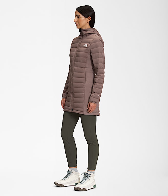 Womens Belleview Stretch Down Parka TNF MODEL34