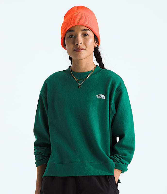 Women's Evolution Fleece Crew | The North Face Canada