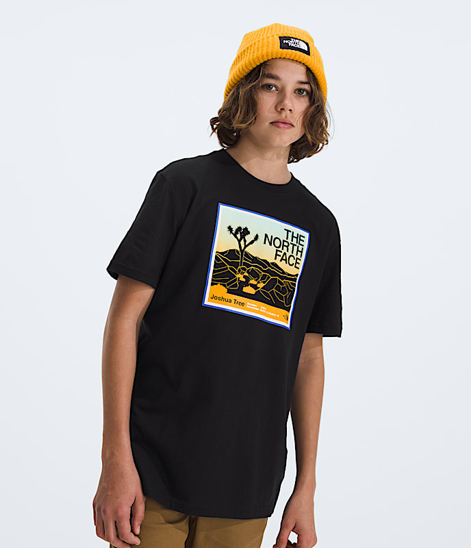 Tshirt graphique  manches courtes pour garon TNF HERO