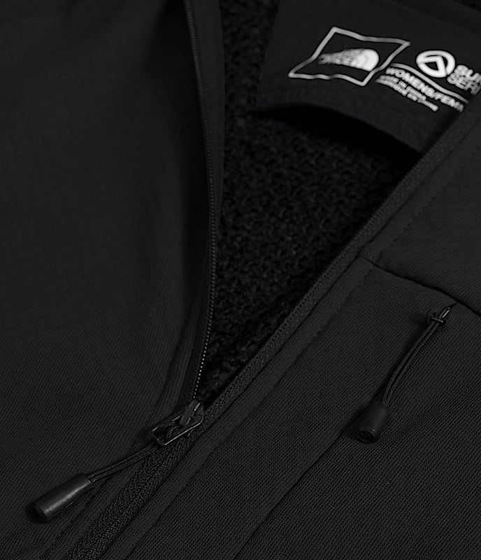 Womens Summit Series FUTUREFLEECE FullZip Hoodie TNF DETAIL3