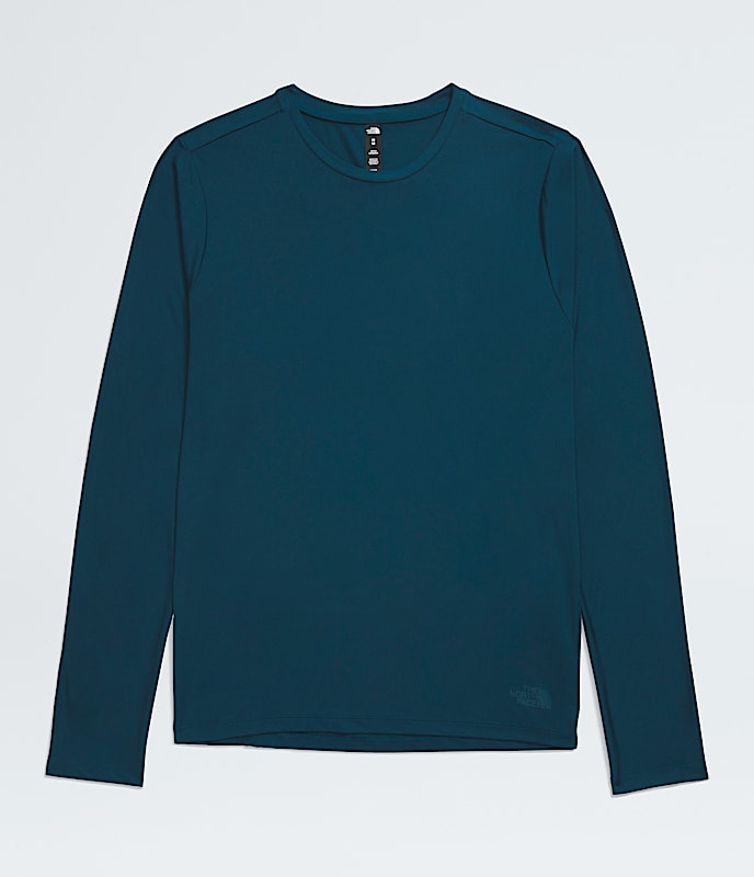 Mens Dune Sky LongSleeve Crew TNF ALTFRONT