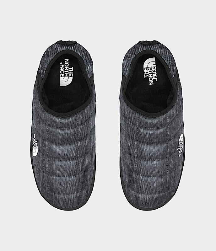 Mens THERMOBALL Traction Mules V TNF Phantom Grey Heather PrintTNF Black DETAILINSTEP