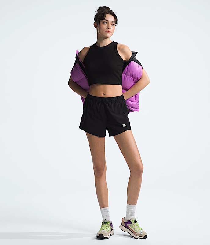 Womens Wander Shorts 20 TNF HERO2