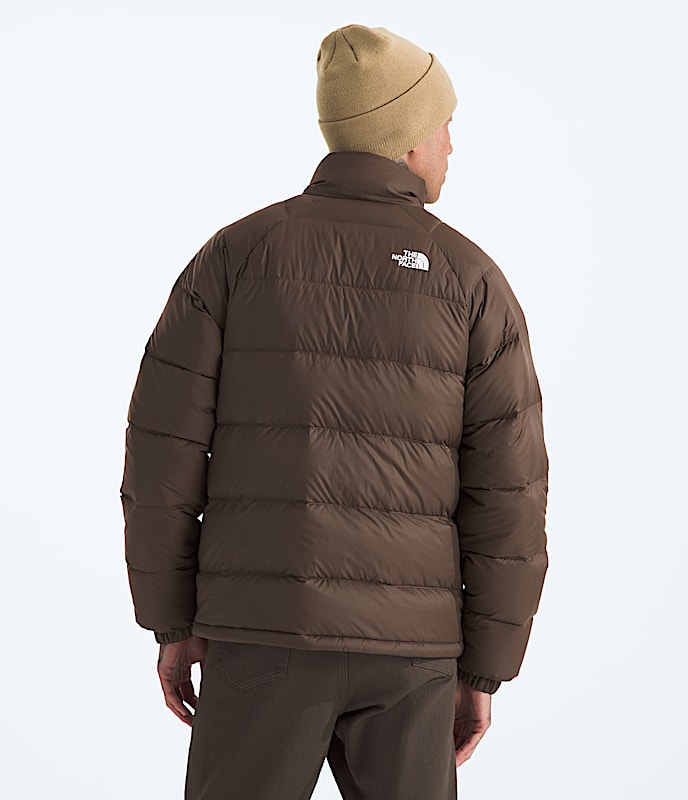 Mens Hydrenalite Down Jacket TNF Smokey Brown BACK