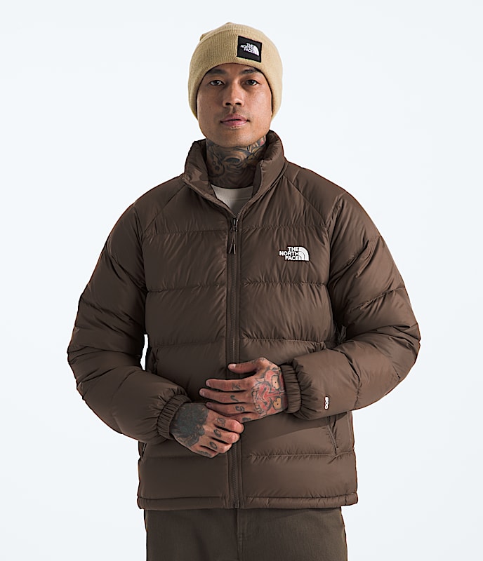 Mens Hydrenalite Down Jacket TNF Smokey Brown Main