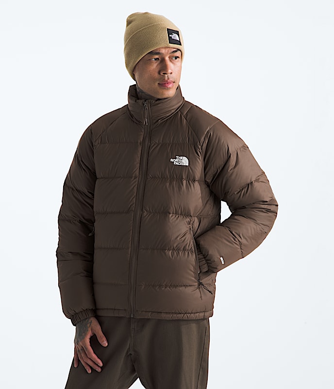 Mens Hydrenalite Down Jacket TNF Smokey Brown MODEL34
