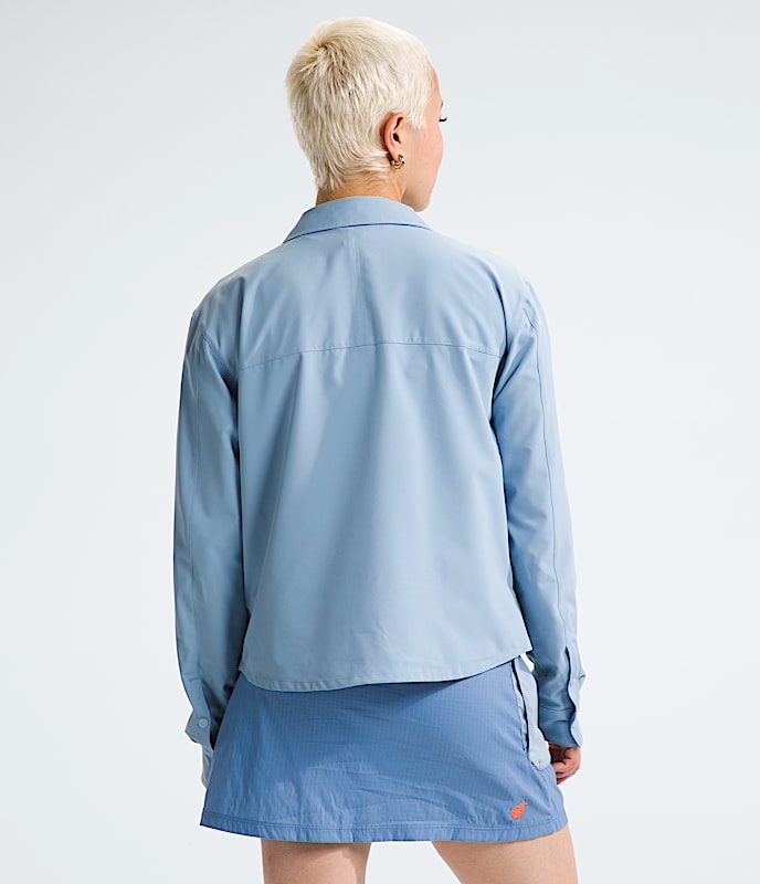 Womens First Trail UPF LongSleeve Shirt TNF BACK