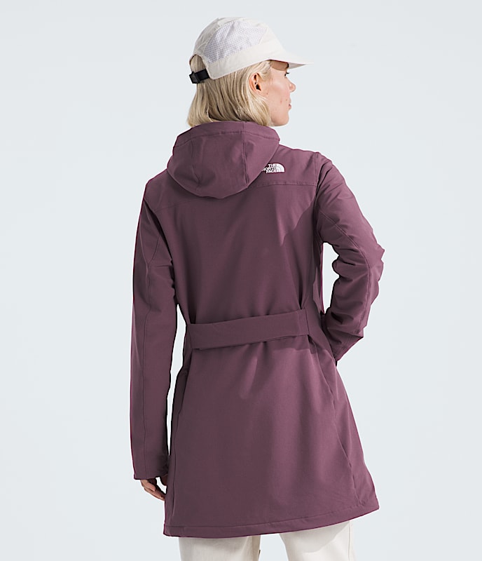 Womens Shelbe Raschel Parka TNF BACK